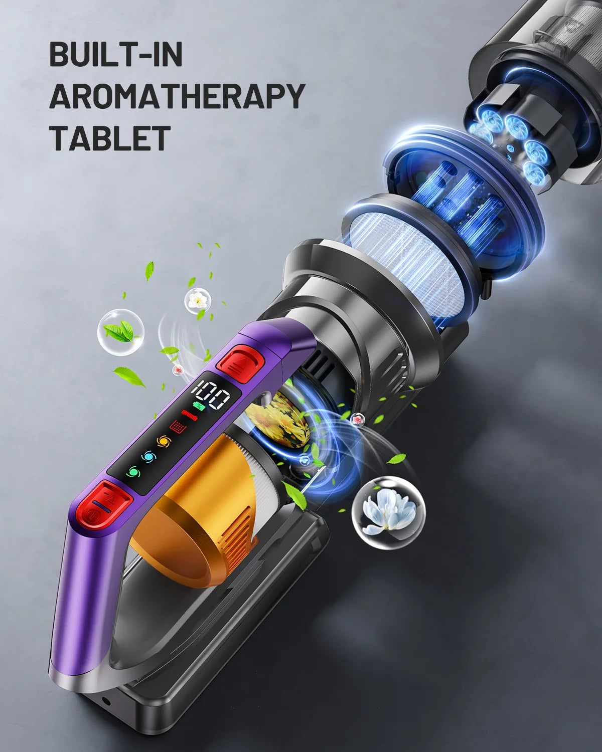 Cordless Self-Standing Vacuum Cleaner