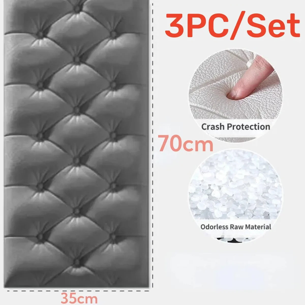 PE Foam Water proof Wallpaper Home Decoration