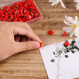 100 Heart-Shaped Thumbtacks