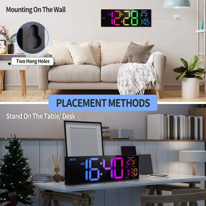 16" Large Digital Wall Clock