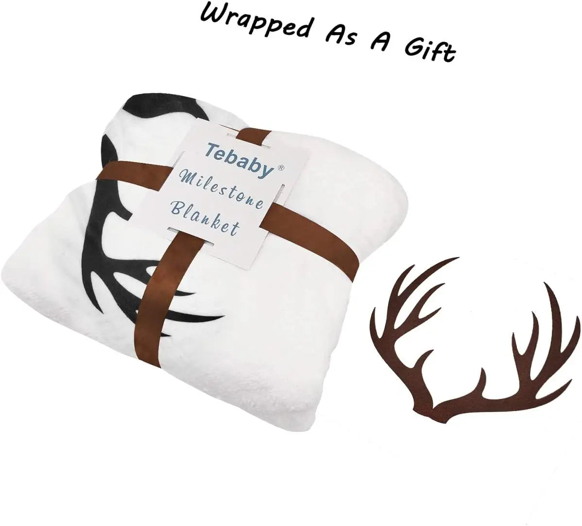 Deer Newborn Milestone Blanket