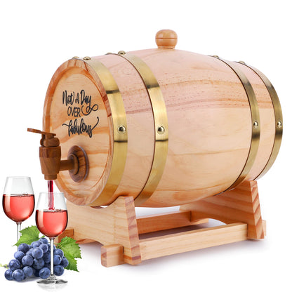 3Liter Wooden Whiskey Barrel