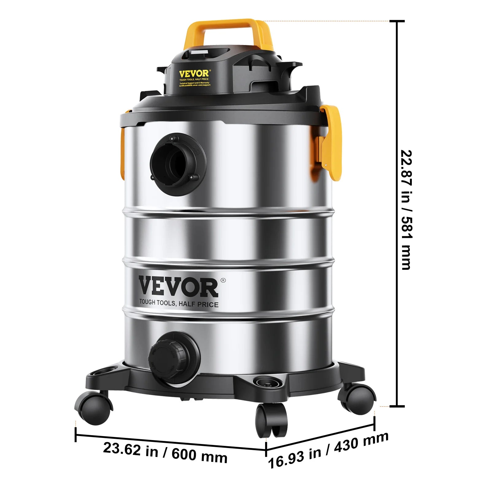 Wet Dry Shop Vacuum Powerful Cleaning Tool for Home