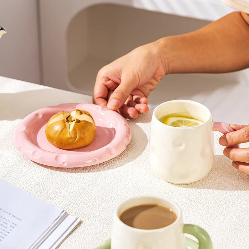 Coffee Cup Saucer Set for home use