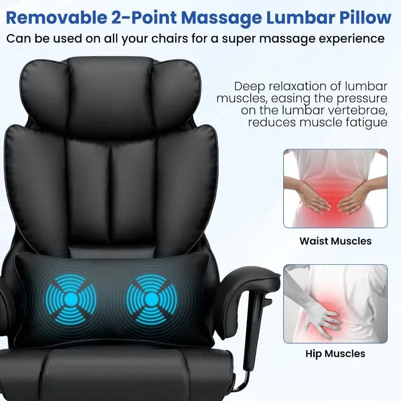 Office Chair with Reclining Back