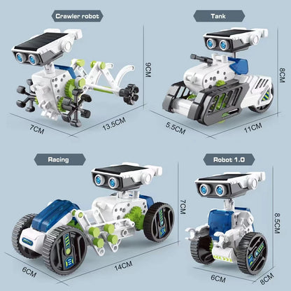 12-in-1 Solar Robot Toy Kit for Kids